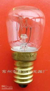 220v 15w a130 miniature lamp E14 screw base clear bulb pack of 10